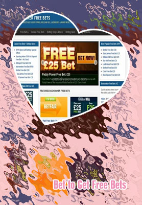 Best free bets bookmakers
