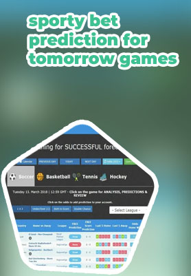 Bet prediction for tomorrow matches